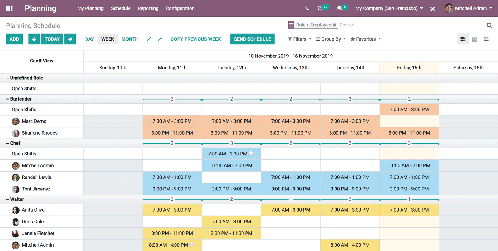 Odoo Planning video